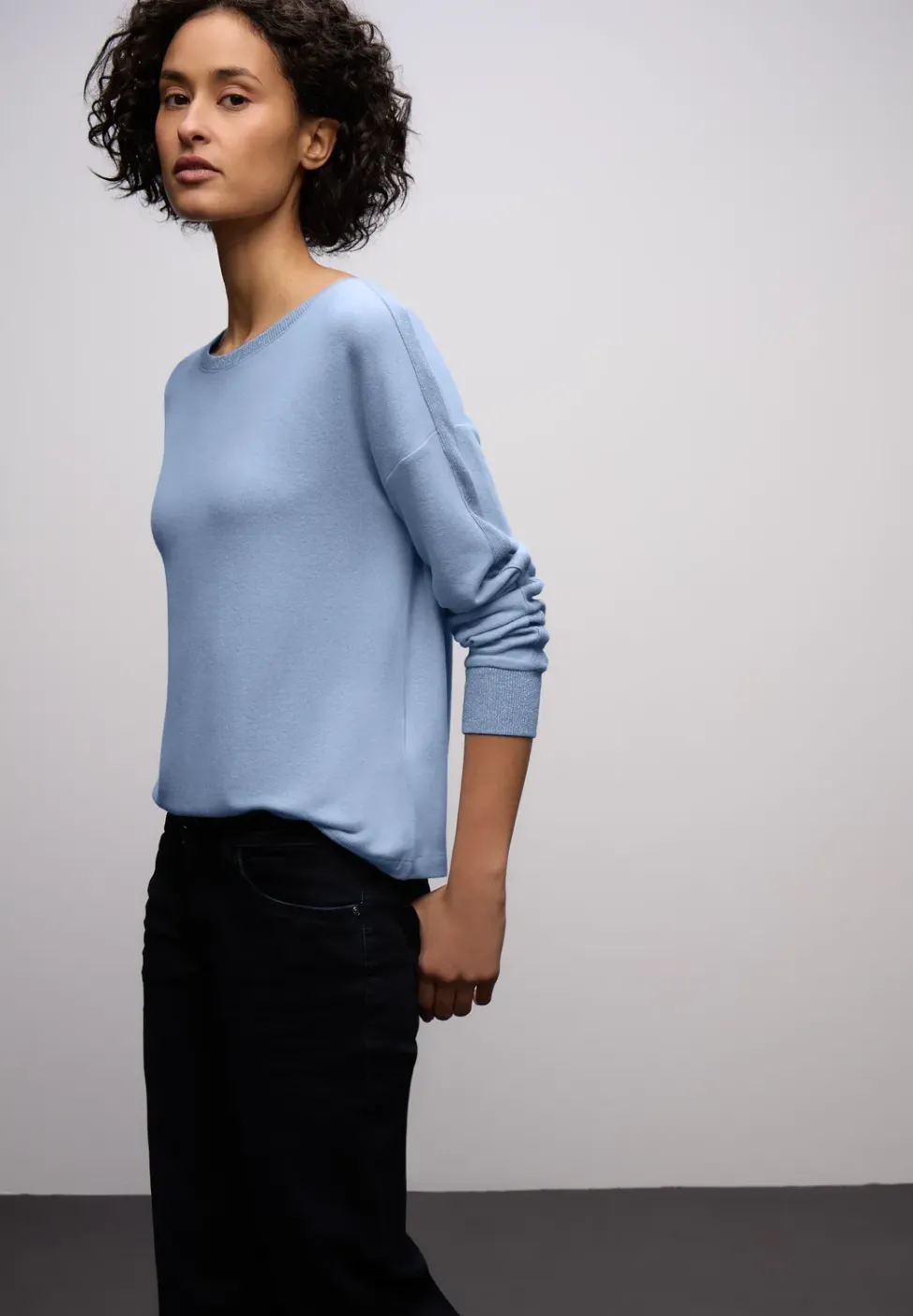 Shirt mit Glitzerdetails