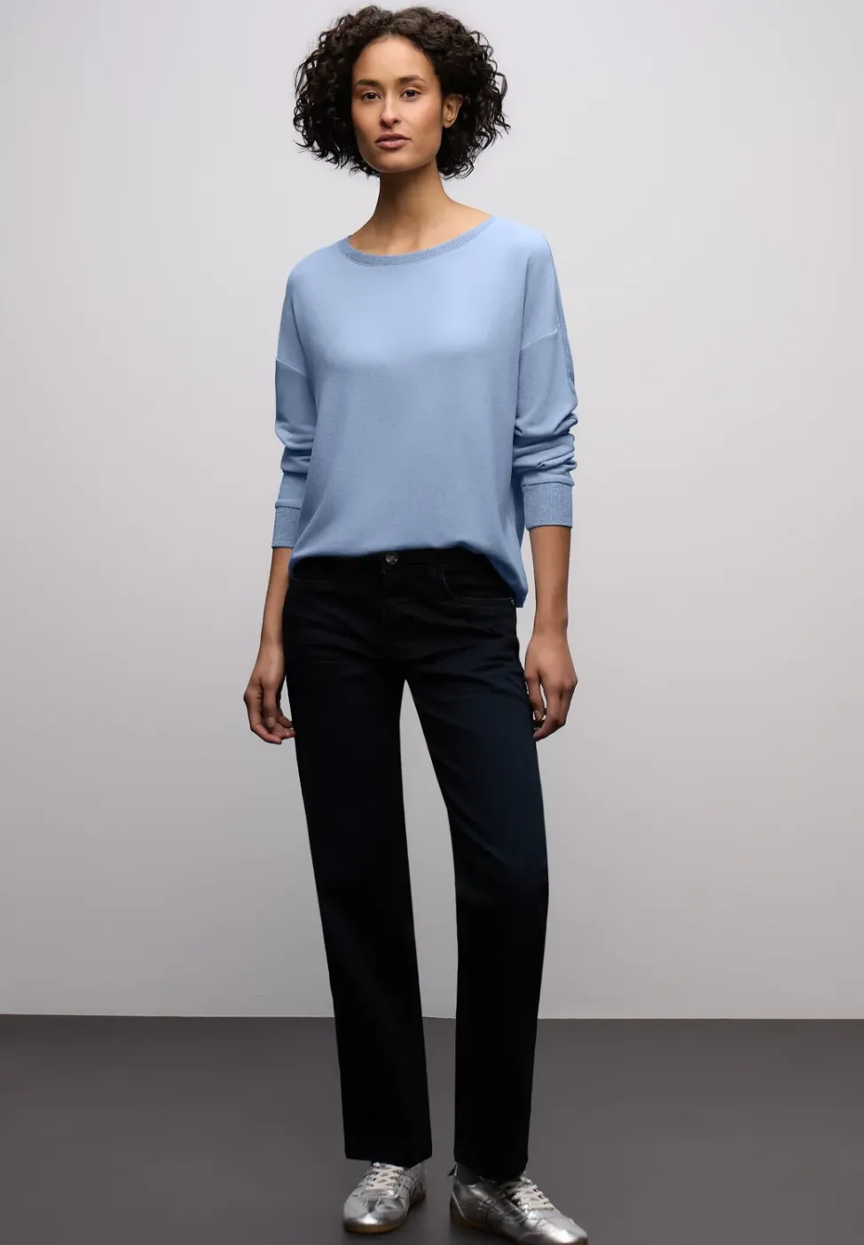 Shirt mit Glitzerdetails