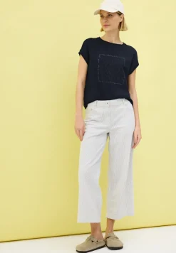 Shirt mit Glitzer-Print