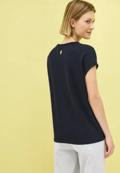 Shirt mit Glitzer-Print
