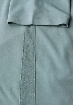 Shirt mit Glitzerstreifen