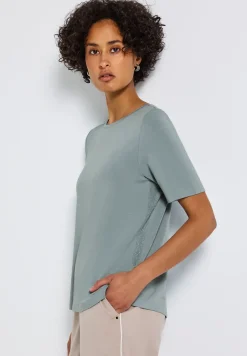 Shirt mit Glitzerstreifen