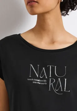 Shirt mit Glitzer-Wording