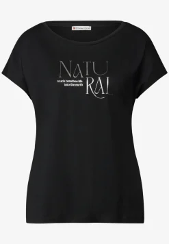 Shirt mit Glitzer-Wording