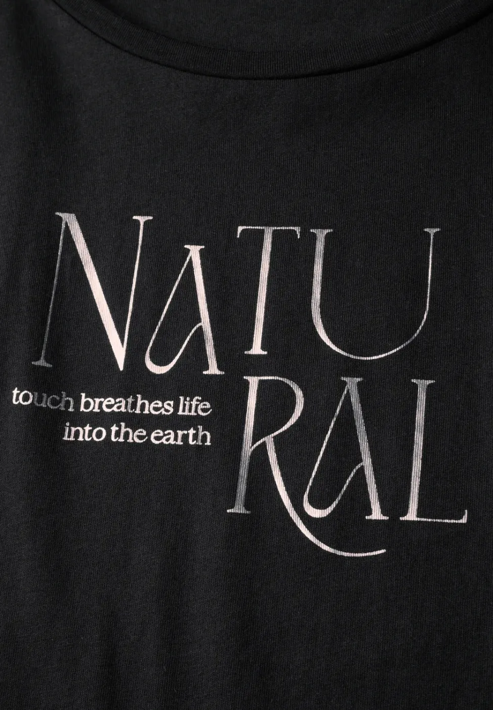 Shirt mit Glitzer-Wording