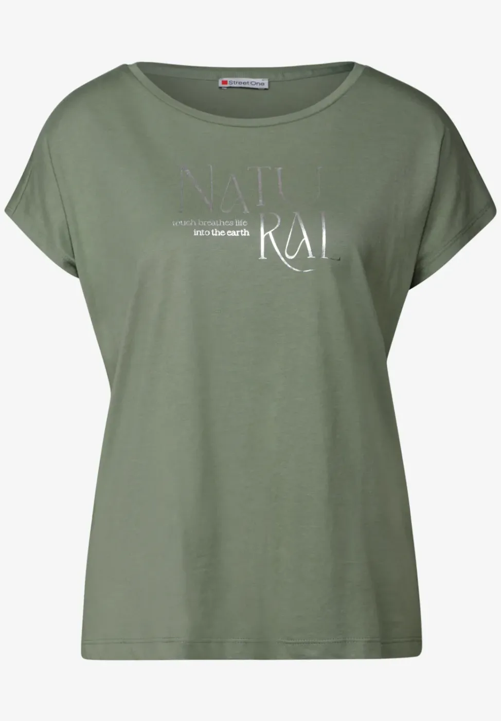 Shirt mit Glitzer-Wording
