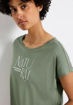 Shirt mit Glitzer-Wording