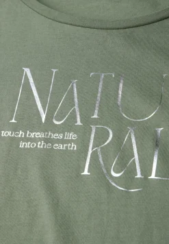 Shirt mit Glitzer-Wording