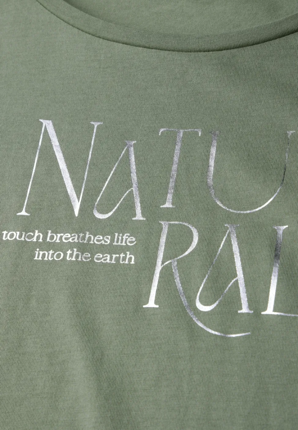 Shirt mit Glitzer-Wording