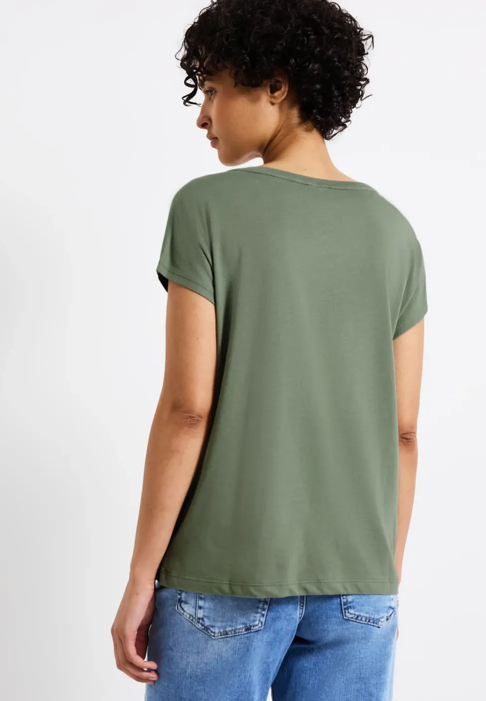 Shirt mit Glitzer-Wording