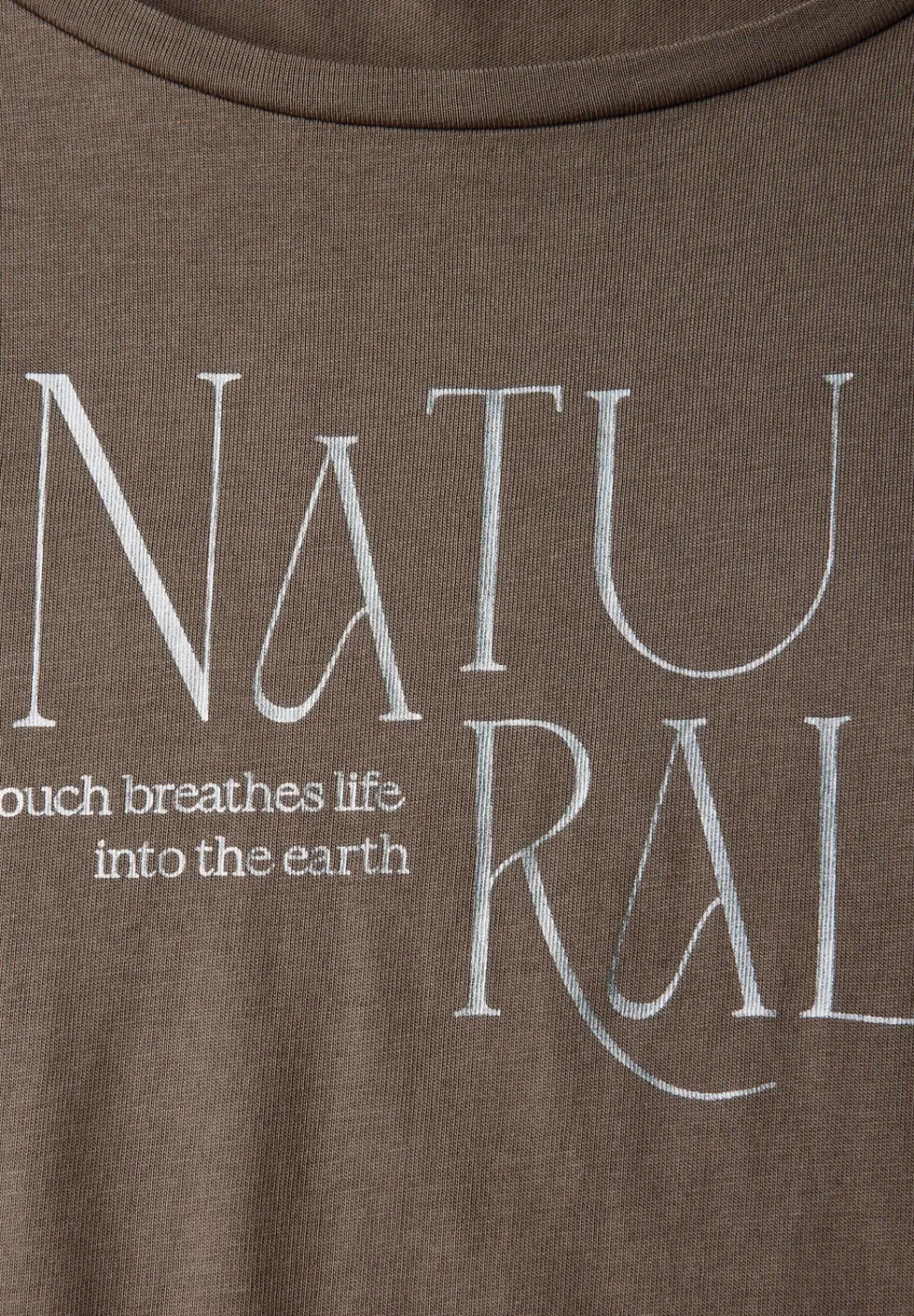 Shirt mit Glitzer-Wording