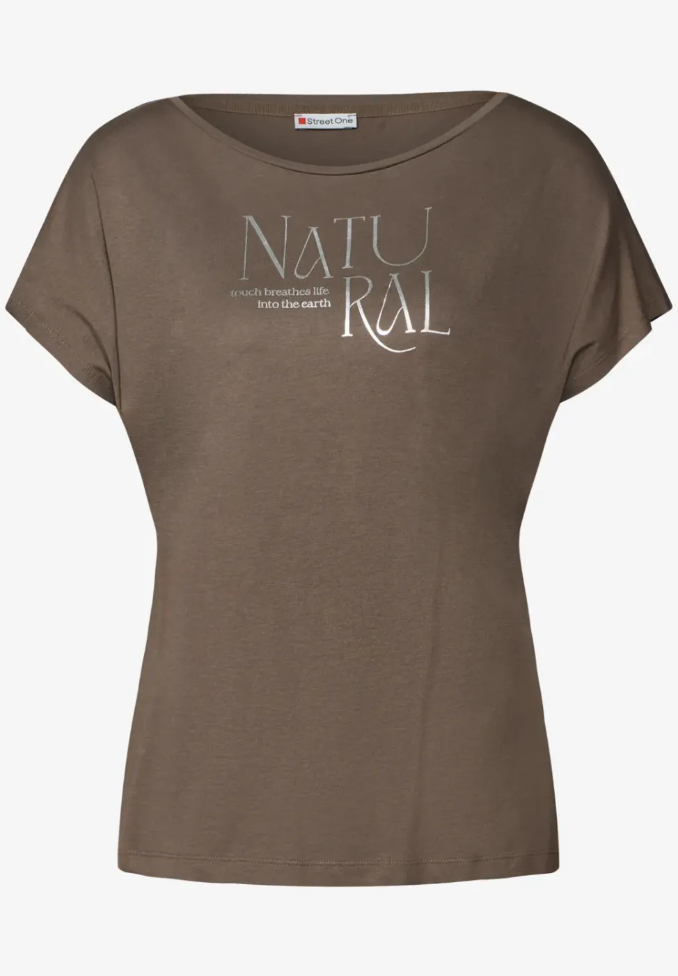 Shirt mit Glitzer-Wording