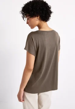 Shirt mit Glitzer-Wording