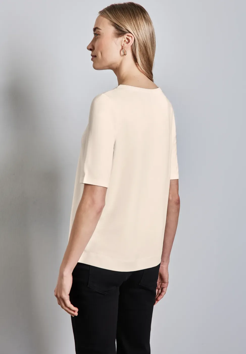 Shirt mit glänzendem Wording