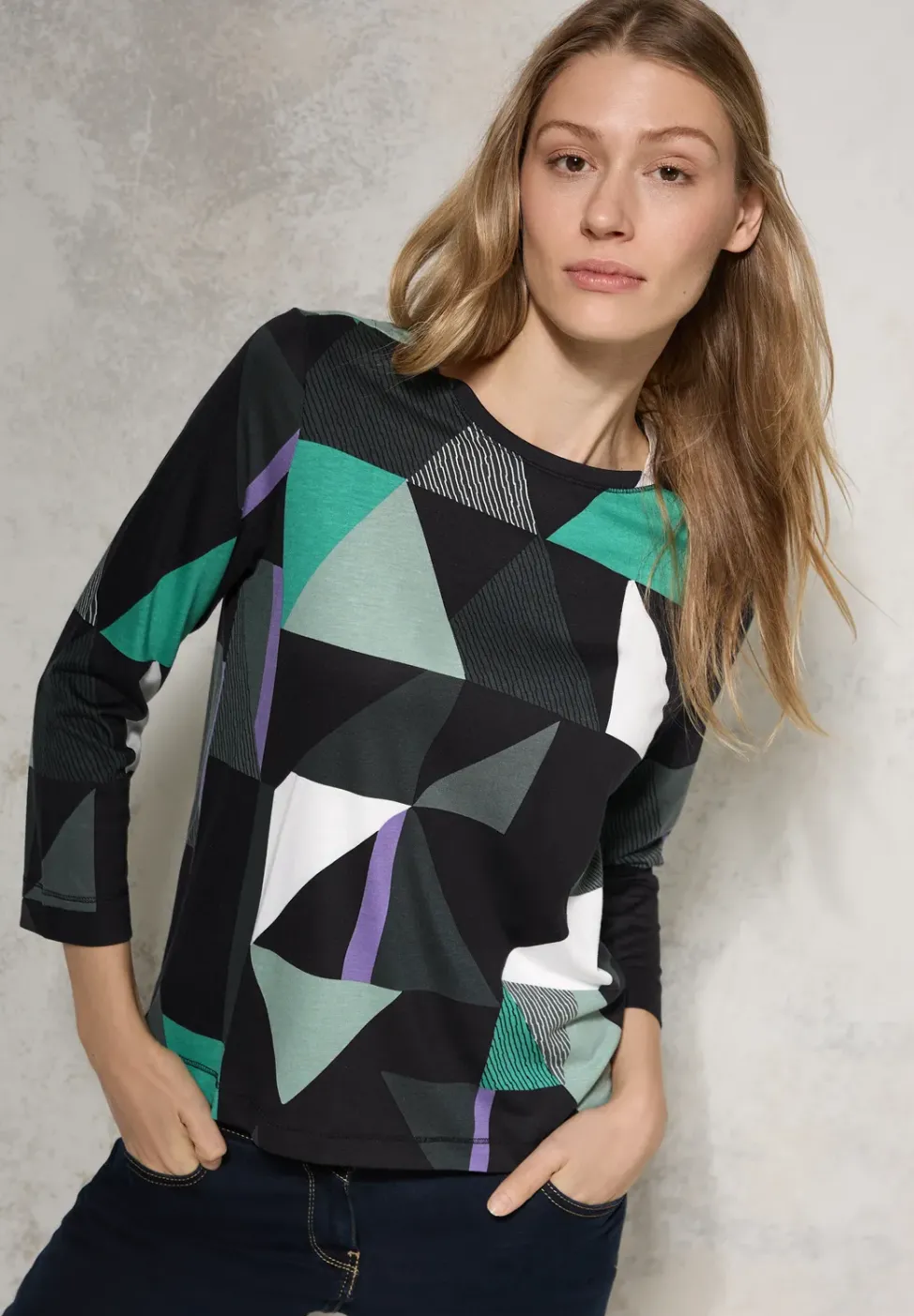 Shirt mit grafischem Print