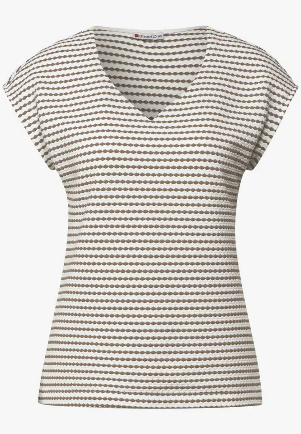 Shirt mit Herzausschnitt