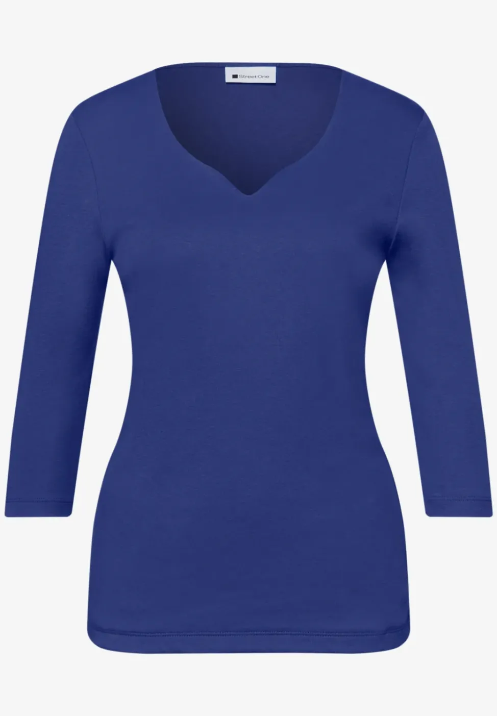 Shirt mit Herzausschnitt