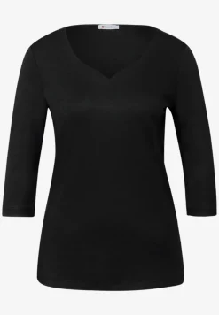 Shirt mit Herzausschnitt