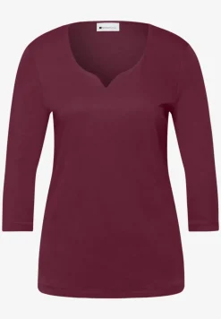 Shirt mit Herzausschnitt