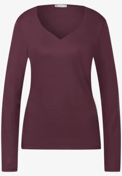 Shirt mit Herzausschnitt