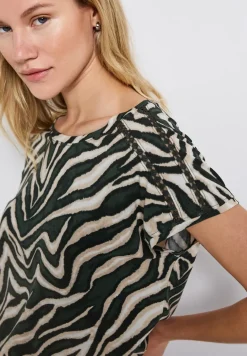 Shirt mit Häkeldetails