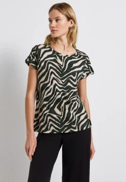 Shirt mit Häkeldetails