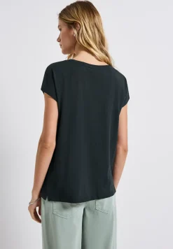Shirt mit Häkeldetails