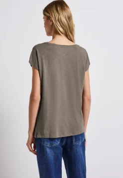 Shirt mit Häkeldetails