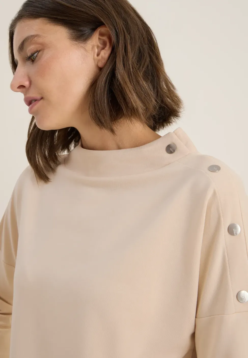 Shirt mit Knopfdetail