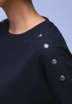 Shirt mit Knopfdetail