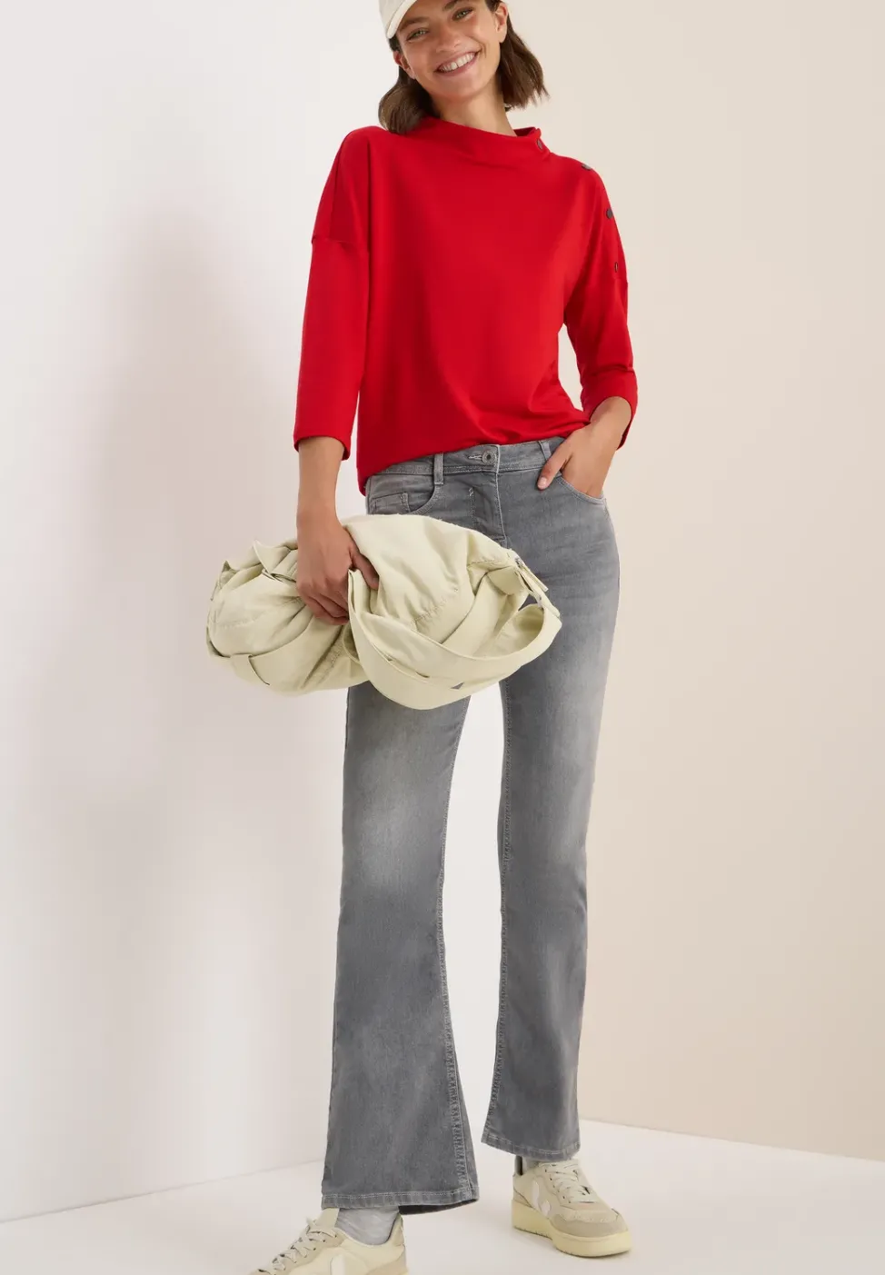 Shirt mit Knopfdetail