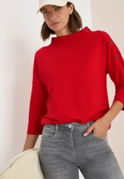 Shirt mit Knopfdetail