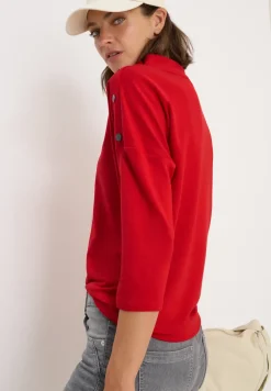 Shirt mit Knopfdetail