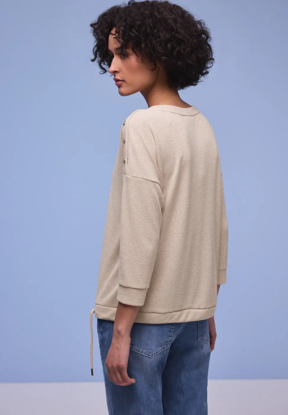 Shirt mit Knopfdetail