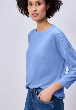 Shirt mit Knopfdetail