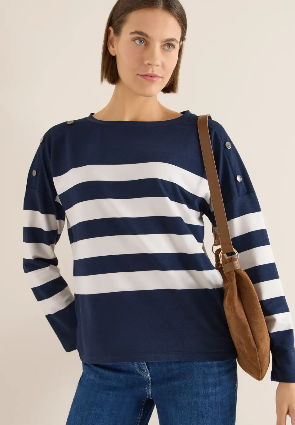 Shirt mit Knopfdetail