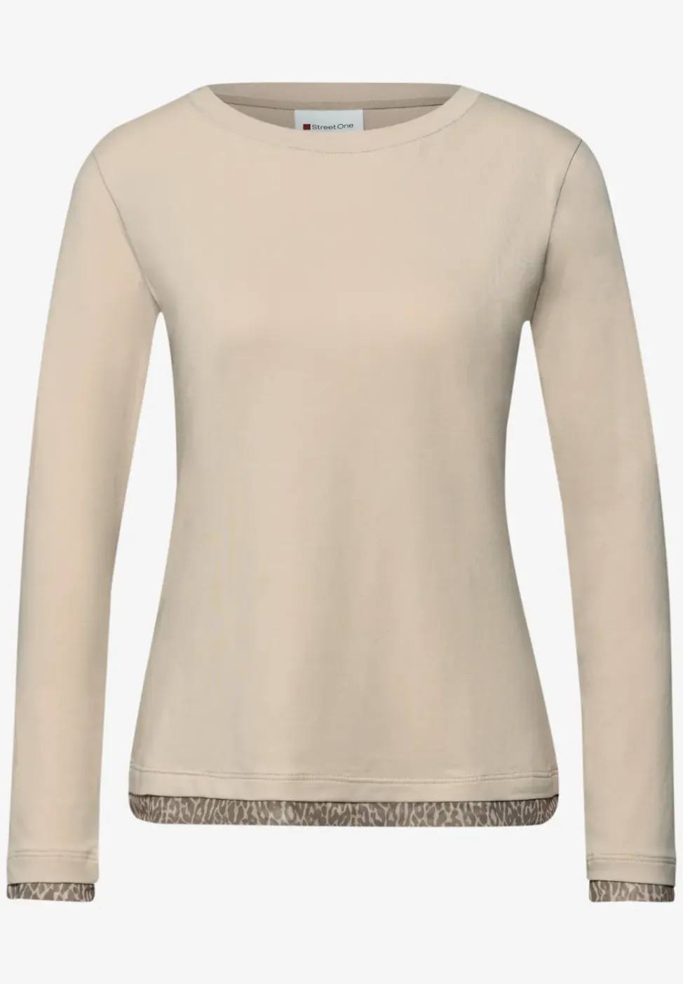 Shirt mit Leo-Details