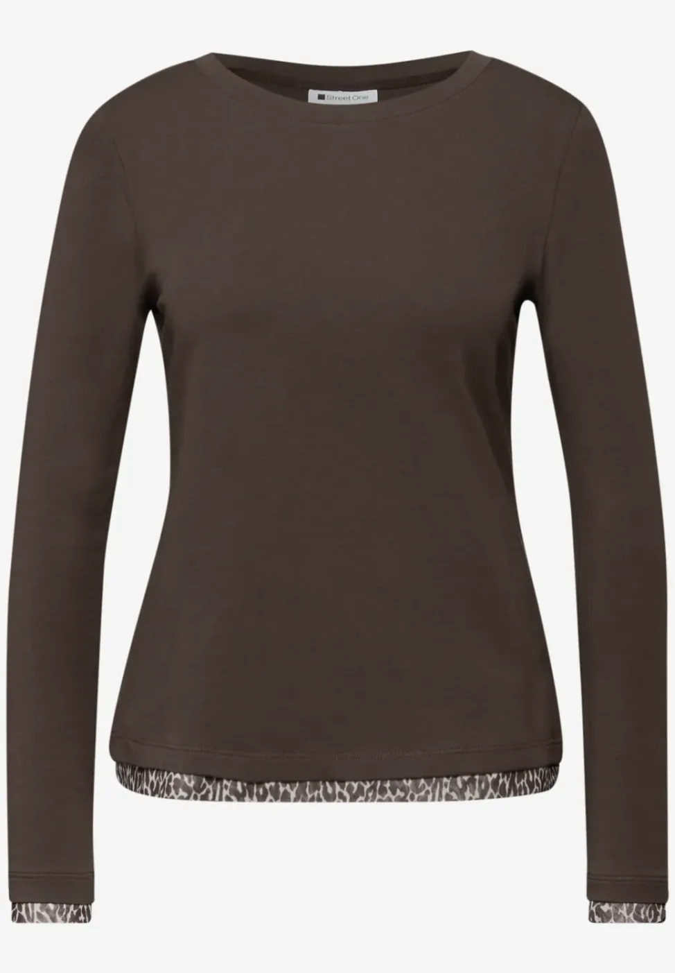 Shirt mit Leo-Details