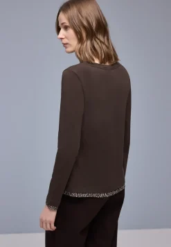Shirt mit Leo-Details