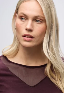Shirt mit Meshdetails