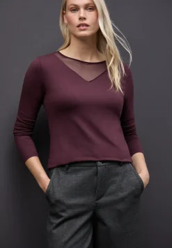 Shirt mit Meshdetails
