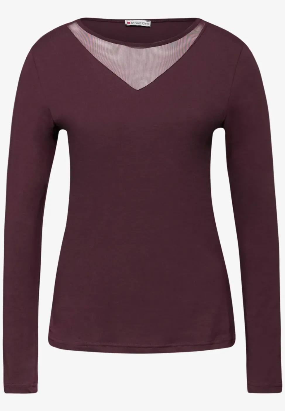 Shirt mit Meshdetails