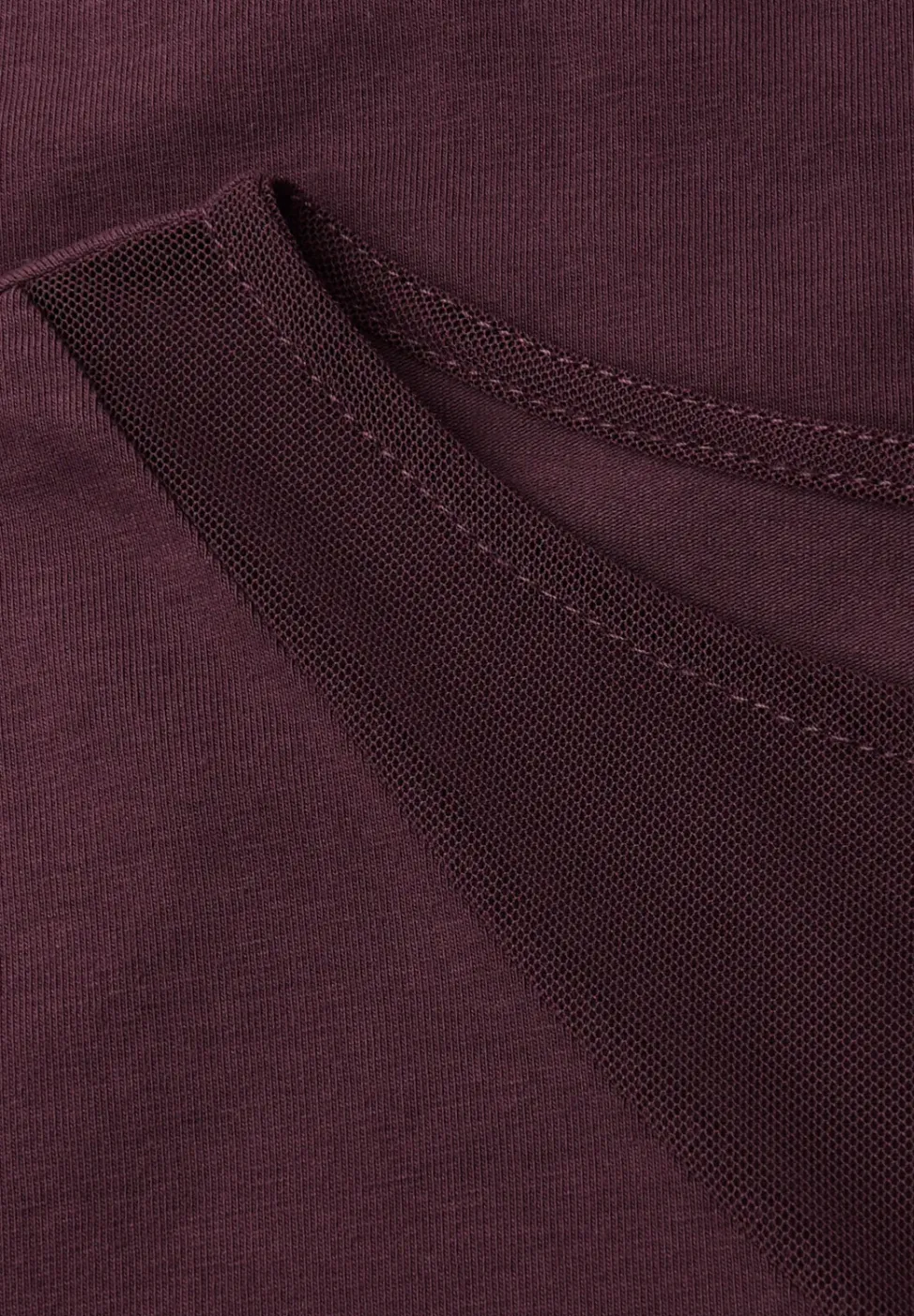 Shirt mit Meshdetails