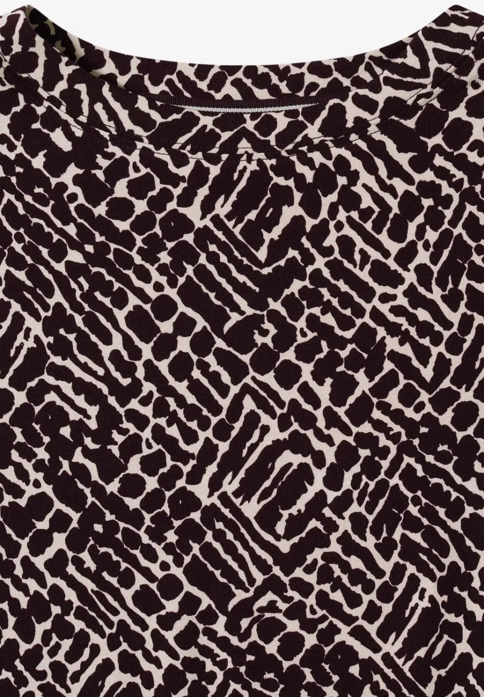 Shirt mit Minimal Print