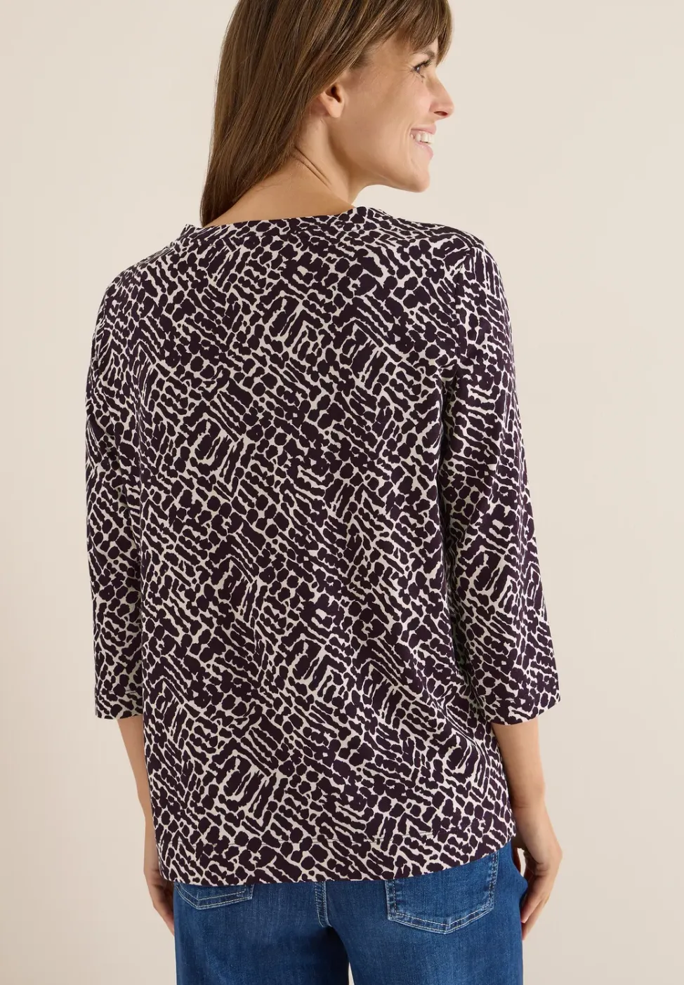 Shirt mit Minimal Print
