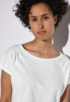Shirt mit Raffung