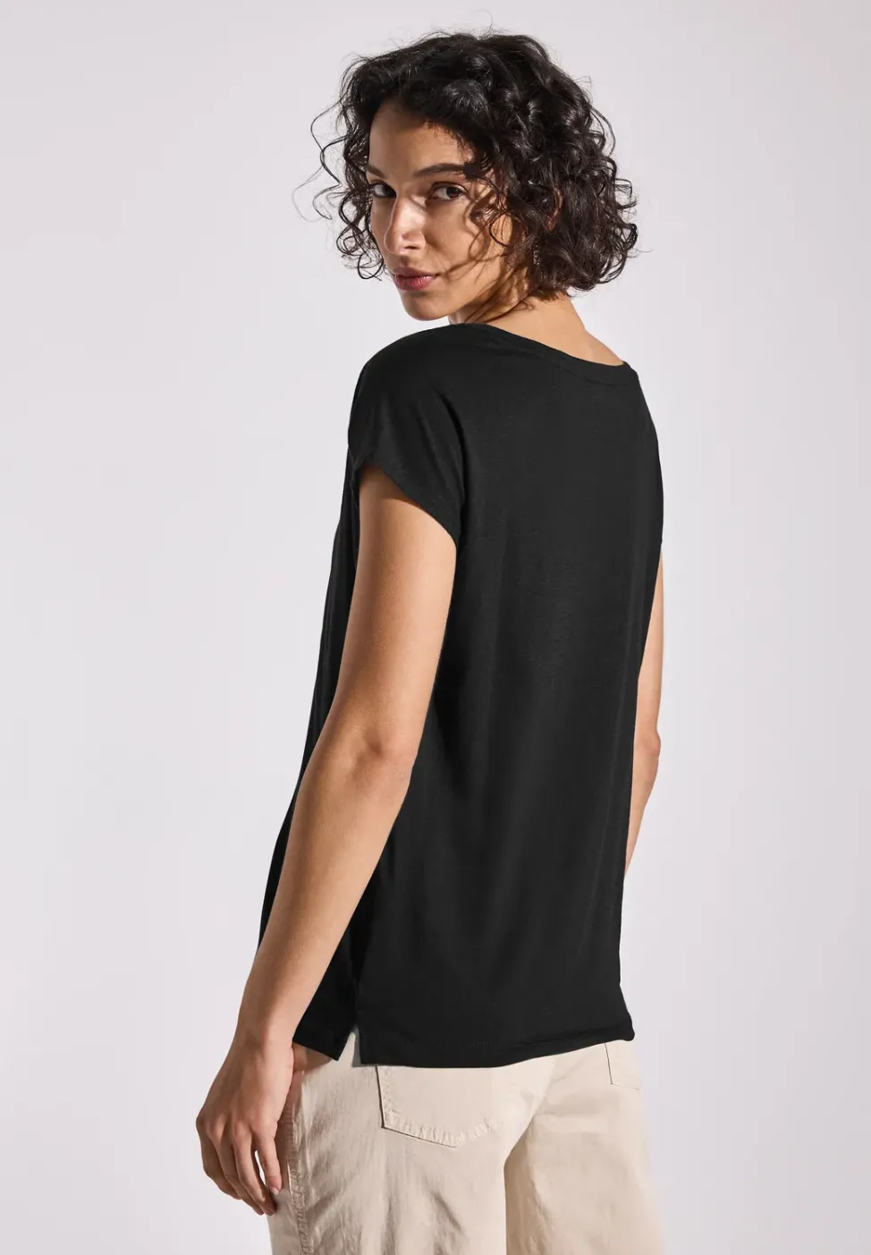 Shirt mit Raffung