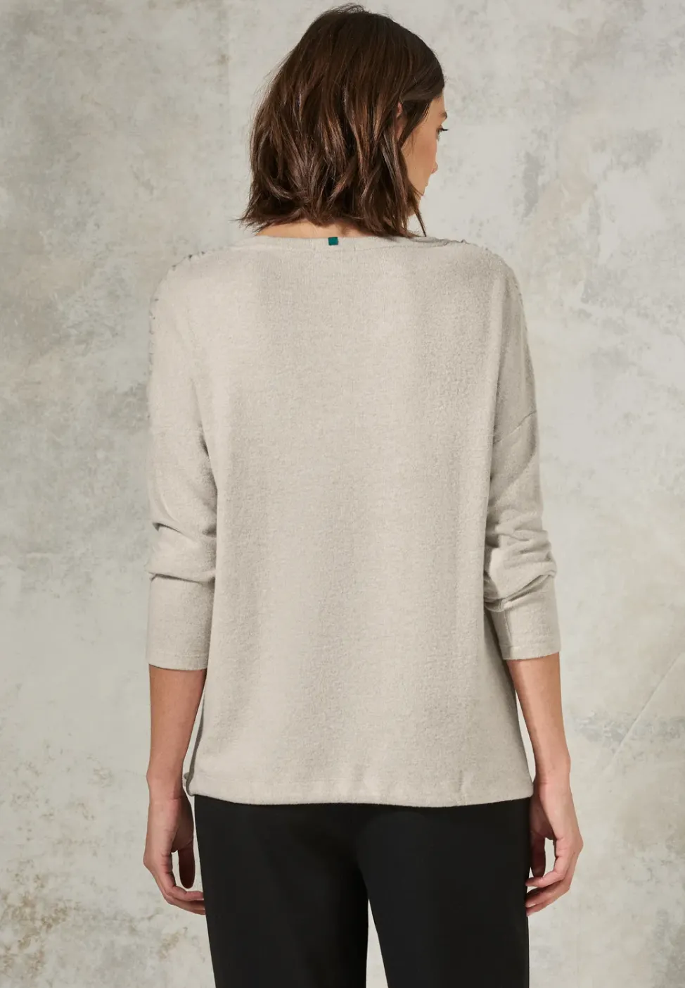 Shirt mit Raffung
