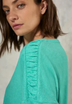 Shirt mit Raffung