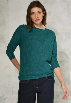Shirt mit Raffung